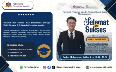 Babak Baru Menuju Kampus Unggul: Selamat atas Pelantikan Wakil Direktur 1